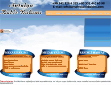Tablet Screenshot of antalyakabirbakimi.com